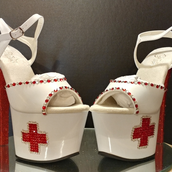 custom pleaser heels